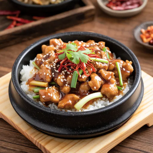 Chicken Breast Dakgalbi Rice Bowl