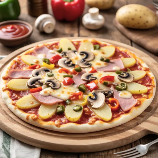 Mini Potato Pizza