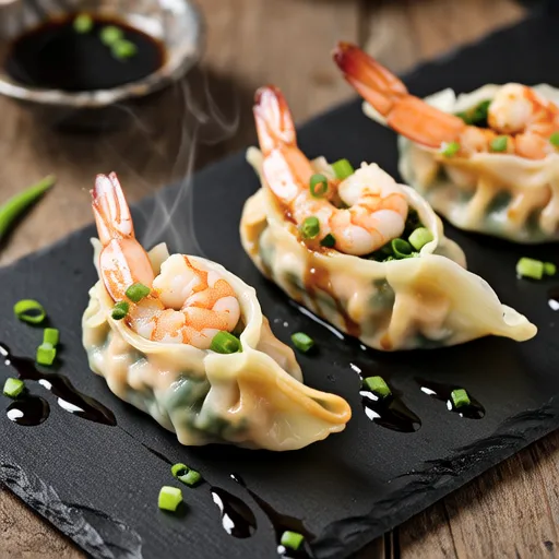 Shrimp and Shiso Gyoza