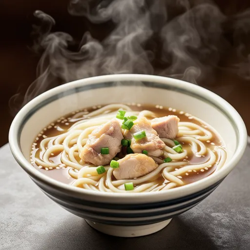 Chinese-style Chicken Salt Udon