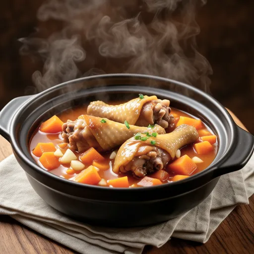 Chicken and Tomato Garlic Stew