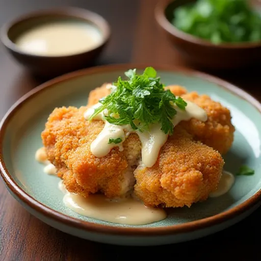 Chicken Katsu with Ume Shiso Tartar Sauce
