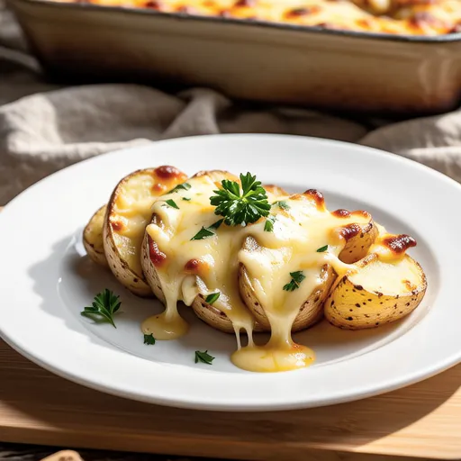 Cheese Fondue Potatoes