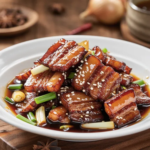 Soy Sauce Pork Belly Stir-fry