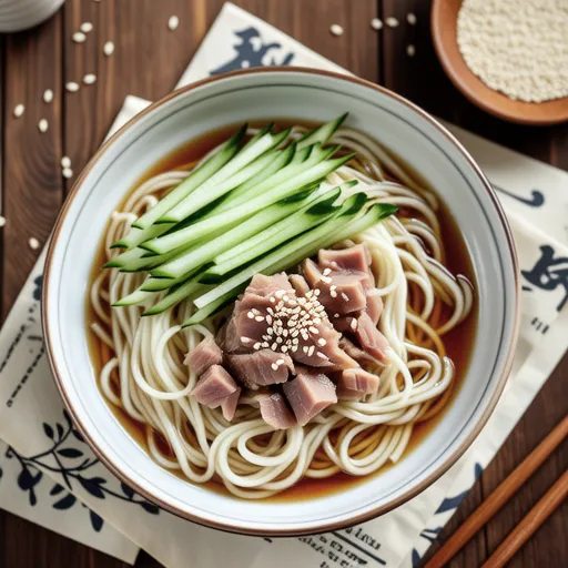 Tuna Herb Somen Noodles
