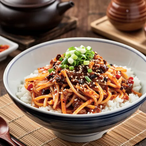 Kongnamul Bibimbap (Soybean Sprout Bibimbap)