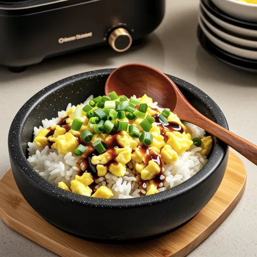 Green Onion Egg Fried Rice