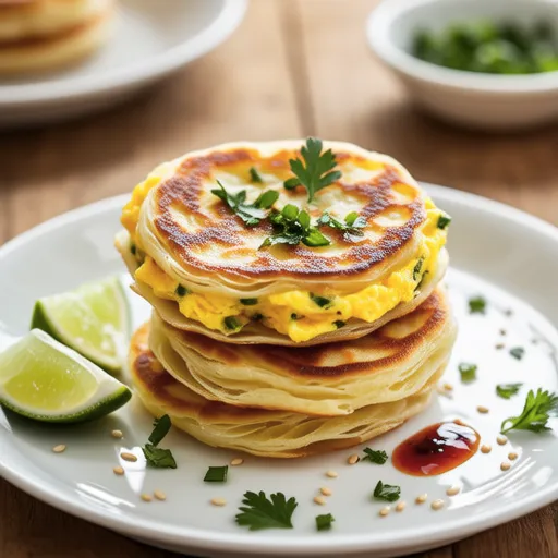 Plenty of Coriander Pancake