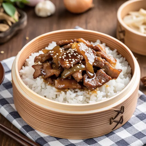 Mayo Ginger Pork Bento