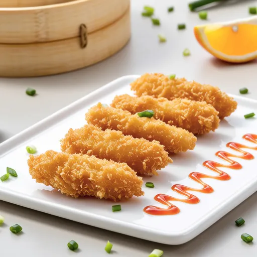 Chicken and Shrimp Fritters