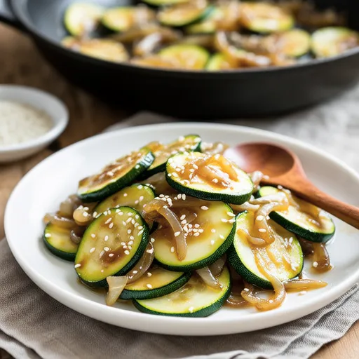 Simple Stir-fried Zucchini
