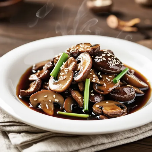 Mushroom Stir-fry with Oyster Sauce