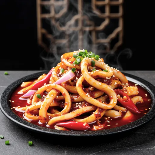 Spicy Stir-fried Squid and Pork (Osam Bulgogi)