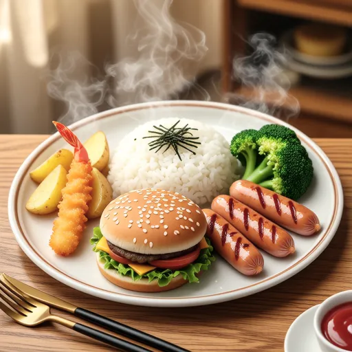One-Pan Kids' Lunch Plate