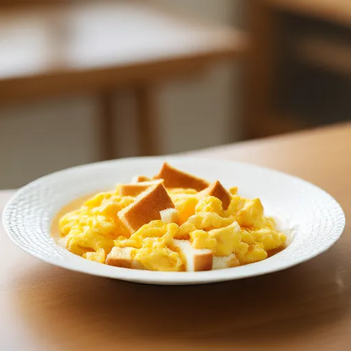 Bread and Egg Scramble