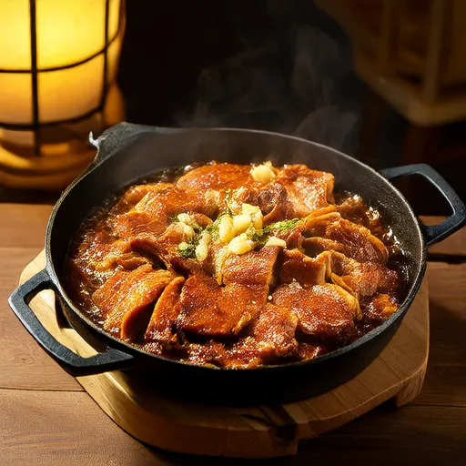 蒜香炒豬肉