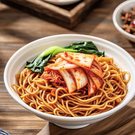 비빔국수 (매콤한 비빔면)