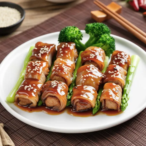 Asparagus Pork Rolls