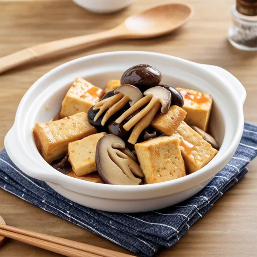 Aburaage and Shiitake Mushroom Tuna Mix