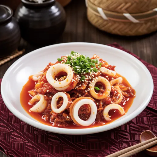 Kimchi Squid Natto