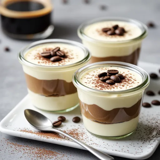 Coffee Rare Cheesecake Cups