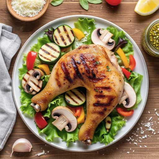 Grilled Chicken and Vegetable Salad