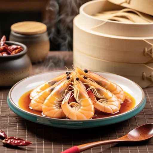 Simple Stir-fried Rice Shrimp