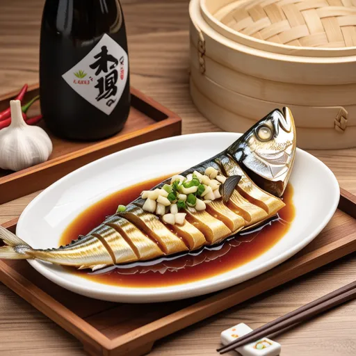 Grilled Mackerel Teriyaki (Japanese Style Fish Dish)