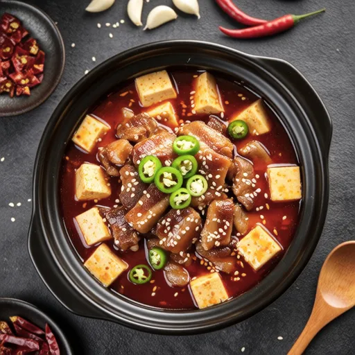Baek Jong Won's Pork Belly Tofu Stew