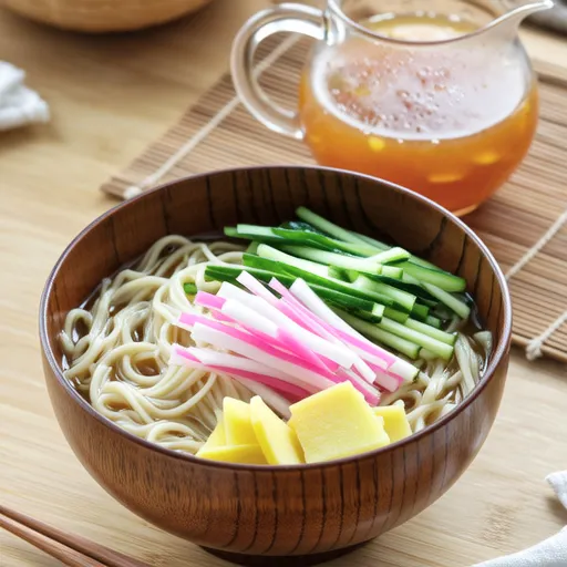 Summer Vegetable Sudachi Somen
