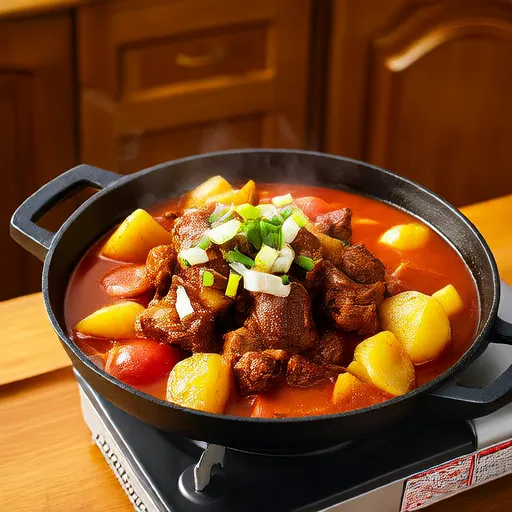 馬鈴薯豬肉燉湯