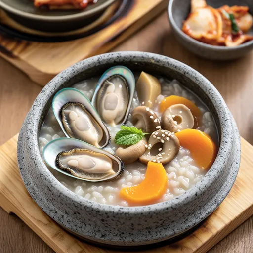 Jeonbokjuk (Abalone Porridge)
