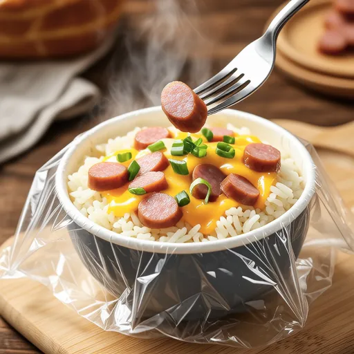 Microwave Egg Rice