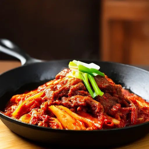 Stir-Fried Pork with Kimchi
