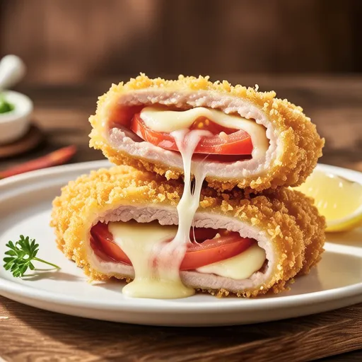 Tomato Cheese Mille-Feuille Cutlet