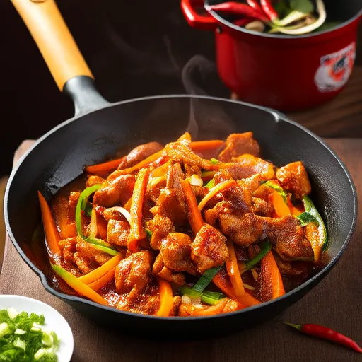 Курица с Овощами по-Корейски