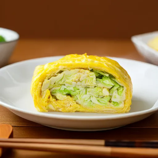 Cabbage Omelette