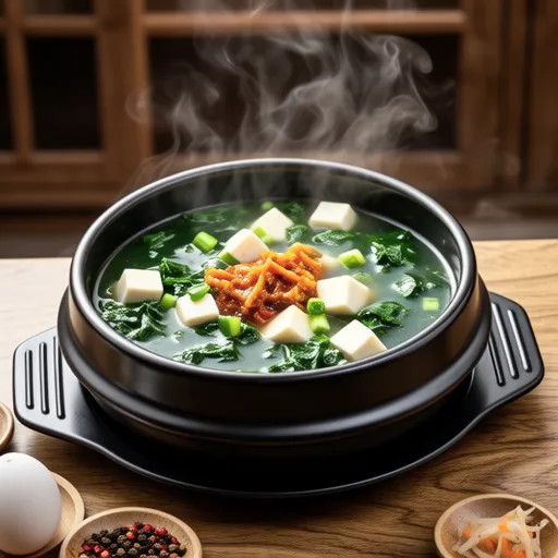 Spinach Egg Soup