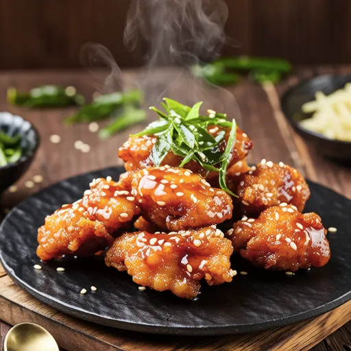 Shiso and Salted Kombu Fried Chicken