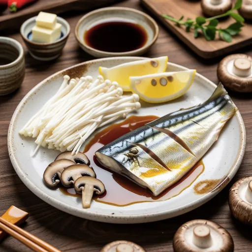 Steamed Mackerel with Lemon