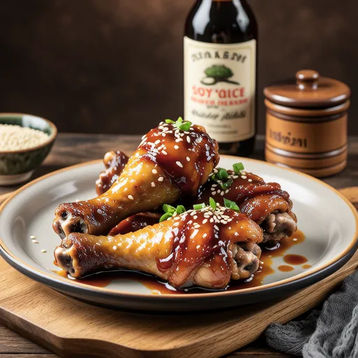 Butter Soy Sauce Chicken with Scallions