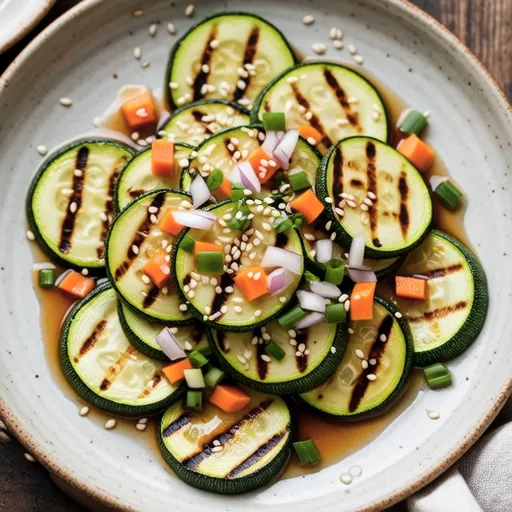 Grilled Seasoned Zucchini