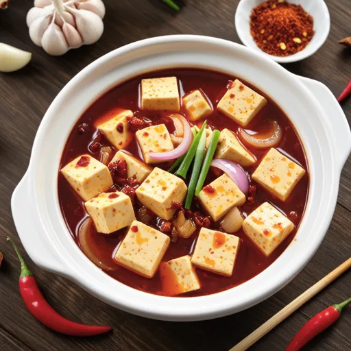 Spicy Shrimp Paste Tofu Stew