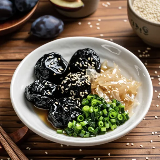 Crispy Plum and Jako Furikake