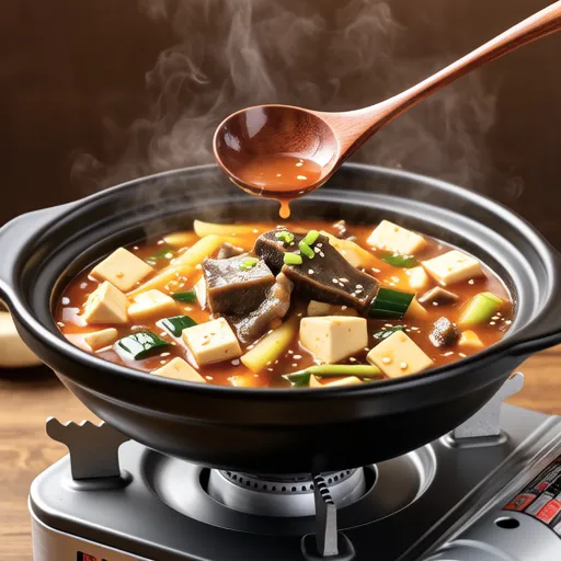 Salted Pollack Roe Tofu Stew