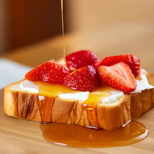 Strawberry Cream Cheese Toast