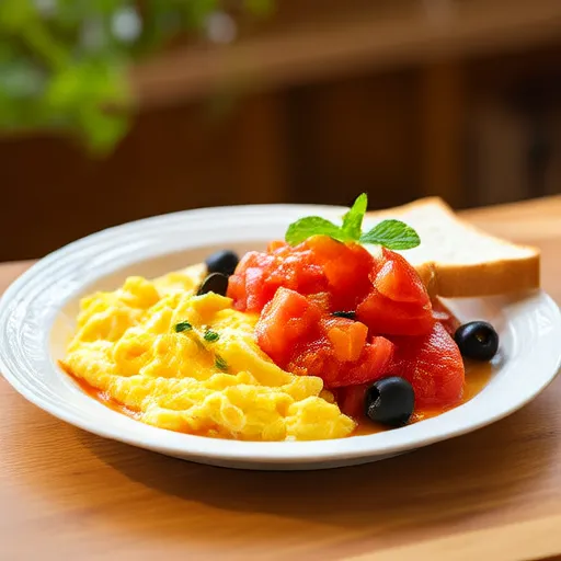 Tomato and Egg Scramble