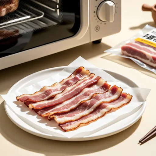 Crispy Bacon Made in Microwave