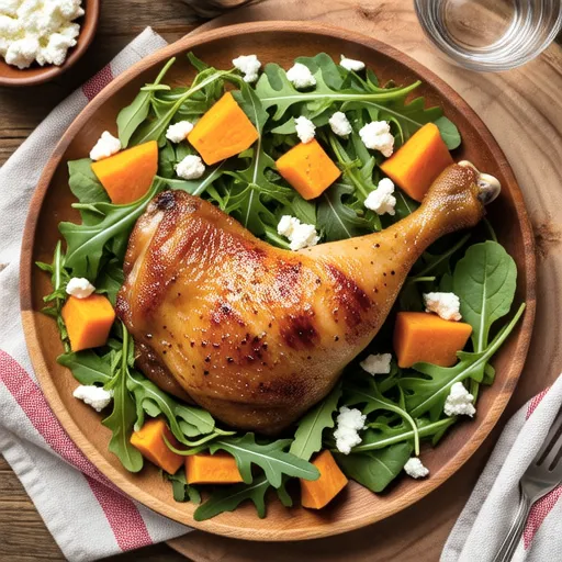 Chicken and Sweet Potato Warm Salad