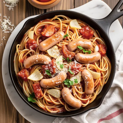 One-Pan Neapolitan Pasta with Ketchup